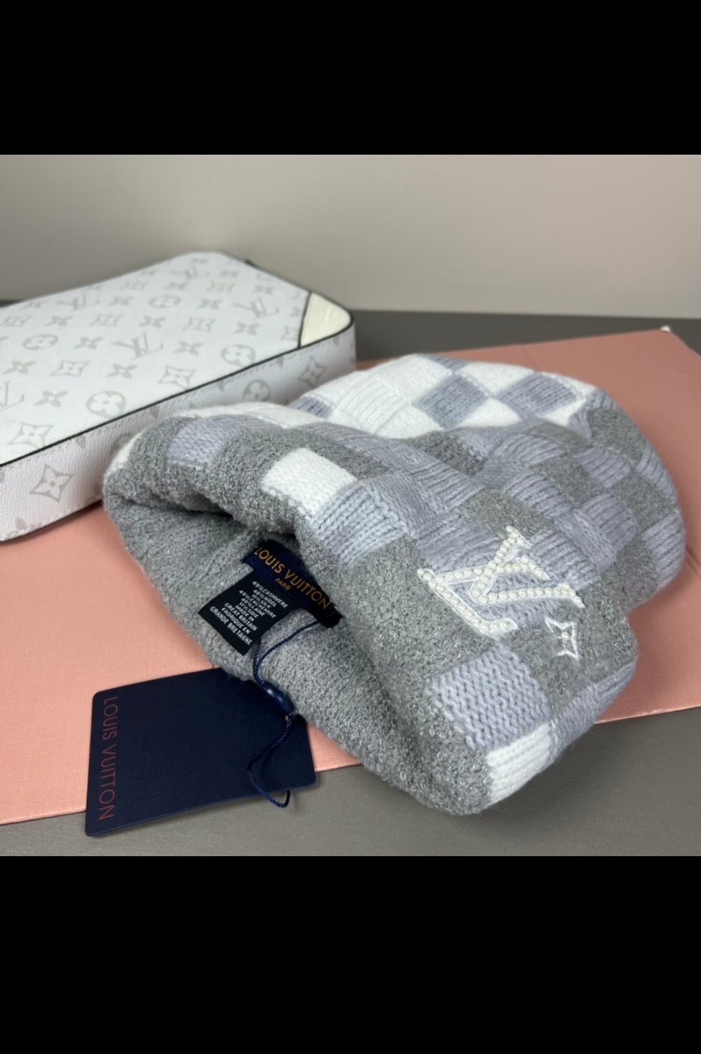 Louis Vuitton beanie ￼